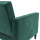 Liam Green Velvet Futon Sofa